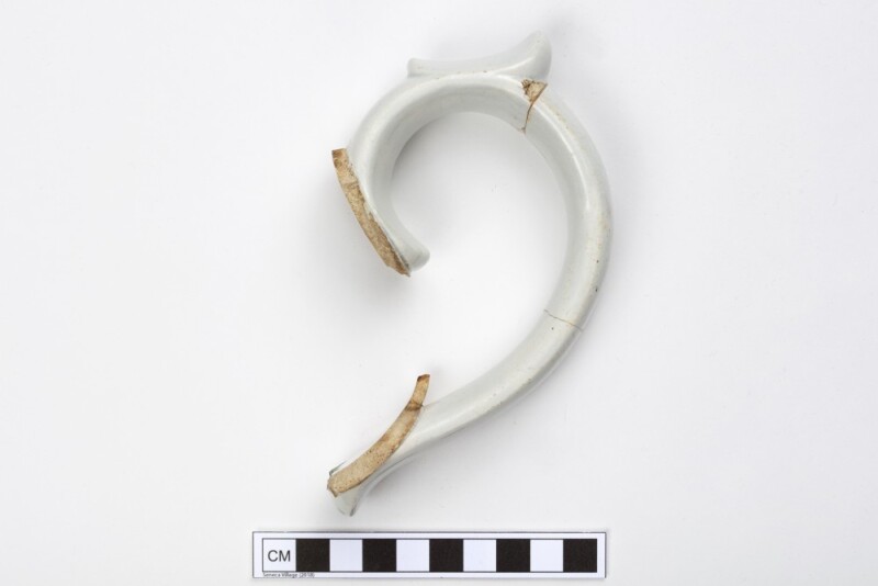 Ewer Handle ironstone ewer handle